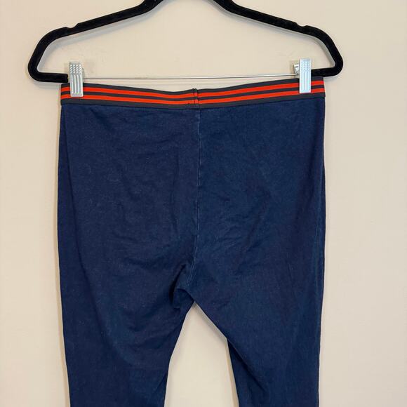 Hue Leggings Womens M Navy Blue Comfort Pull On Stretch Athletic Workout Gym - Picture 3 of 6